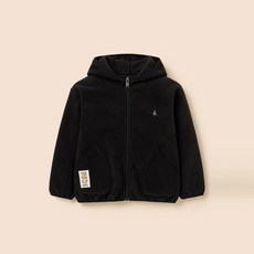 빈폴 키즈 플리스 후드 집업 블랙 BI5941U065 307658