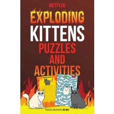 (영문도서) Exploding Kittens Puzzles and Activities Paperback, Andrews McMeel Publishing, English, 9781524895464