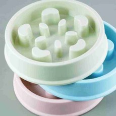 엠비아7 반려동물 급체방지 그릇 강아지밥그릇, 01) 랜덤출고