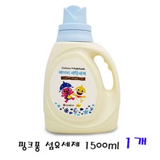 LG베비언스 핑크퐁 세탁세제1500ml, 1.5L, 1개