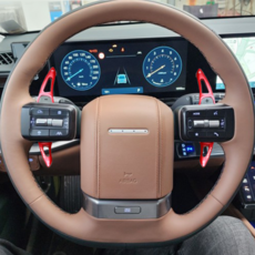 지시그니처 그랜저 2019~현재 패들쉬프트 연장킷, 1세트, H4 레드