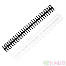 Kmio 셀프제본 바인더링 다이어리제작, 화이트 12mm