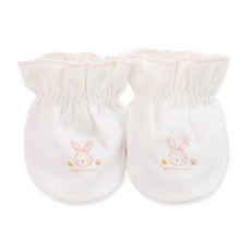 오가닉맘 뉴코아부천점 | 사랑스러운 베이비 발싸개 | 귀여운 토끼 패턴 부드럽고 순한 촉감