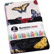 Jackie Robinson 써클 오브 버터플라이 14 팻 쿼터 Benartex