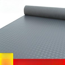 고무 매트 바닥매트 PVC 고무매트 미끄럼방지 헤링본 출입문 주차장 헬스장 베란다 야외용, 그레이 3m