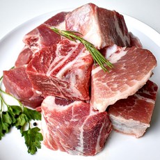 국내산 생갈비 찜용 1kg 한돈 냉동 갈비찜 양념갈비 돼지갈비, 1개