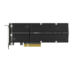 Synology 群暉 M2D20 PCIe NVMe 雙插槽 M.2 SSD 擴充卡, 1個
