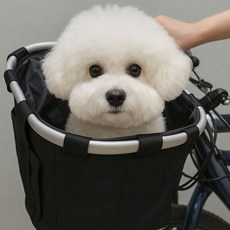 파파스 강아지 자전거 바구니 캐리어 이동장 드라이빙킷 산책 라이딩, 1개