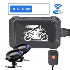 오토바이 블랙박스 휴대 마운트 방수 자체 전화 바이크, A. 공식 표준, A. 듀얼 렌즈, A. V2 화면 없, 1개