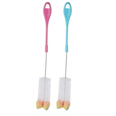 긴손잡이 설거지용품 젖병 솔 대 젓병솔 세척솔 물병 물병세척브러쉬 세척, 1개