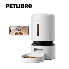 獅子王寵物 PETLIBRO 膠囊自動餵食器5L 視訊版 C003 寵物定時定量餵食好幫手, 1個, 3#膠囊 單食碗 【視訊版】