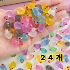 미니 오리 파츠 테라리움 장식 미니어처, 혼합