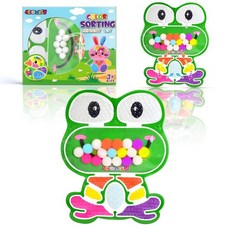 ASIOWELY 색상 분류 감각 장난감 자폐증이 있는 아동용 유아 장난감 비행기 여행 도로 여행 유치원 몬테소리 장난감 소근육 운동 기능 크리스마스 스타킹 스터퍼