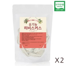 유기농 히비스커스 친환경 삼각 티백 해밀원, 1g, 2세트, 30개입, 1g