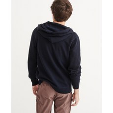 現貨 【A&F男生館】Abercrombie&Fitch LOGO貼布連帽外套 (灰色.深藍.米花灰)