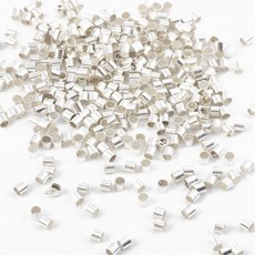 공예품 키트 100PC 세트 부자재 장식 소품, 실버 2.5 mm 약 500장