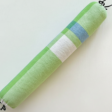 고급진 천연 메밀 원통 베개_숙면 침실 사무실 거실 여행 휴대용, 1개, 그린