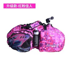 加利寶貝 攜車袋 腳踏車包 兒童平衡車收納袋 滑步車袋 輕巧便攜 耐磨防刮, I 12寸 粉紅佳人, 1個