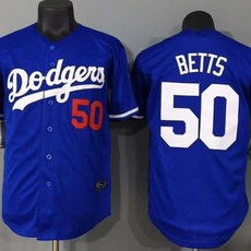 블루 베이스볼 재킷 로스앤젤스 야구 유니폼