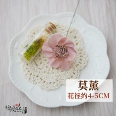 極度花燥 莫然 蓪草花 梔子花 銀蓮花 乾燥花 擴香 (花徑約4-5CM), 【蓪草銀蓮花】莫薰(莫然迪克暈染色系),一朵