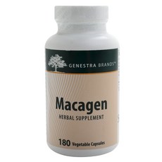 GENESTRA BRANDS Macagen 植物膠囊, 180顆, 1罐