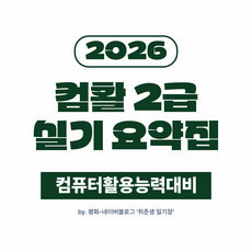 컴활 2급 실기 요약집 (컴퓨터활용능력 대비)