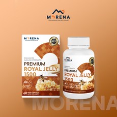뉴질랜드 로얄젤리 프리미엄 로얄젤리 1500 60 베지캡슐 모레나, 60정 1통, 1개, 60정
