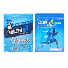 제일파스 쿨파스 붙이는 파스 1팩(5매입) + 슈퍼