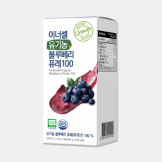 이너셀 유기농 블루베리퓨레100, 14개, 18g