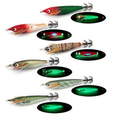 YL 이카슷테 95mm YL 에기 닭새우 갑오징어 쭈구미 에기, 1-7 AJ EX