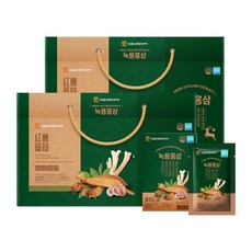 대웅생명과학 녹용홍삼 70ml 30포 2개