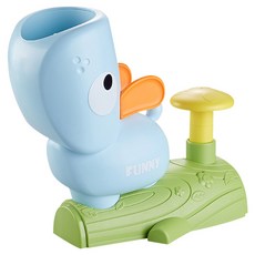 汪汪彈射飛碟，戶外兒童玩具，輕巧易玩，親子互動，手眼協調訓練, 小藍狗, 1個