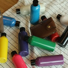 [공방공구] 가죽공예 엣지코트 엣지페인트 기리메 약물 단면마감제 50ml 100ml, 네이비, 1개
