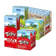 (MD PICK) 매일 피크닉 4종 사과청포도사과제로청포도제로 48팩 골라담기 74177