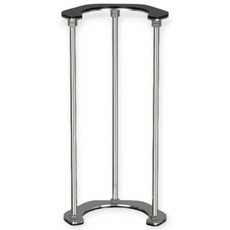 욕실 세면대 지지대 높이조절 싱크대 받침 고정 스텐 브라켓, 1개