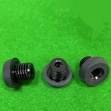 합금 당구 훈련 백 플러그 나사 큐 범퍼 스틱 보호대 케이스 커버 바닥, 02 Universal Edition