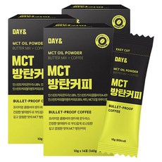 MCT 방탄커피 3박스 42포 오리지널 레시피에 집중한, 3개