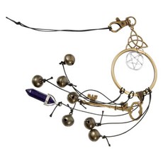 매직벨 윈드차임 레트로 스타일 금속 장식품 집 정원 문 발코니 파티오 야외 장식용, 1개, 기본