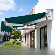 카페 테라스 접이식 차양막 그늘막 가림막 어닝 햇빛 2.5m 1.5m, 길이 3m 2m 연장 가능 모델 65 초두꺼움