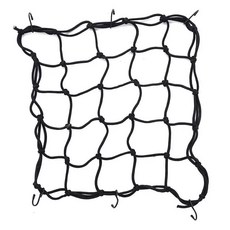 차량 루프 메쉬 10mm 망, 1개, 40x40cm 블랙 4mm강철후크