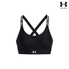 [AK플라자] [언더아머] UA 인피니티 2.0 미드서포트 스포츠 브라(1384123-001)