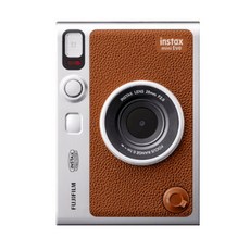 FUJIFILM instax mini Evo 拍立得相機, 1個, FUJI mini EVO 棕色單機