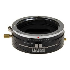 Fotodiox Pro Tlt Rokr - 캐논 EOS(EF/EF-S) D/SLR 렌즈용 틸트/시프트 렌즈 마운트 어댑터 마이크로 포서드(MFT M4/3) 미러리스 카메라, Fotodiox Pro Tlt Rokr - 캐논 EOS