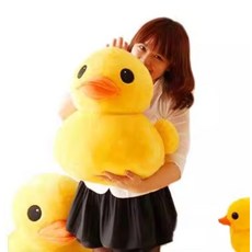 뽀글이 오리 리틀덕 인형 애착인형, 러버덕 + 50cm [20cm 러버덕 증정], 1개