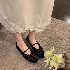 LUNATURE 여성 펀칭 플랫 슈즈 여름 푹신 데일리 스니커즈