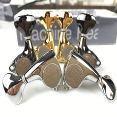 기존 L3+R3 GOTOH SGV510Z-S5 일렉트릭 머신 헤드 튜너(크롬 실버 코스모 블랙 골드) 튜닝 페그 MADE IN JA, 01 Silver