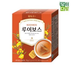 10티백(삼각티백) 루이보스 담터 허브차, 15g, 10
