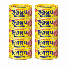 굿픽샵 코스트코 동원 EPA 프리미엄 참치 150g x 10캔 참치캔 대용량 세트+홍삼 스틱 증정, 2개