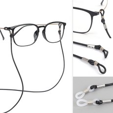 안경 스트랩 블랙 안경줄 선글라스줄 고리형 안경끈buy7+4hcR
