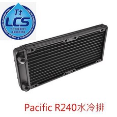 小白的生活工場*Thermaltake CL-W009-AL00BL-A Pacific R240 2D 水冷排 (薄), 1個